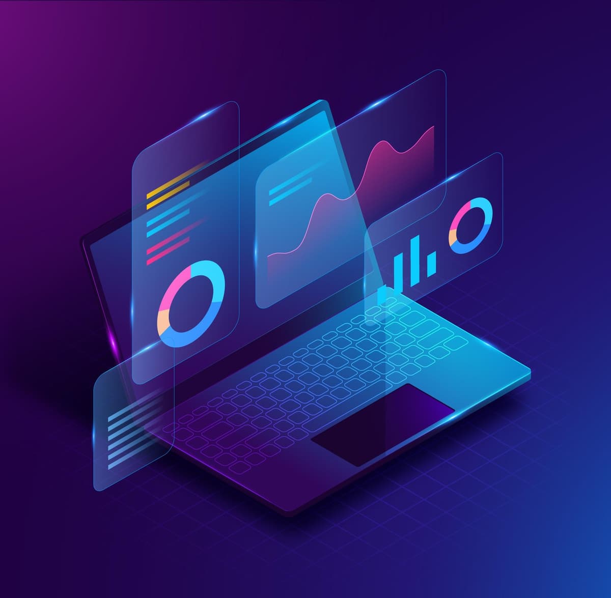 AI Reports illustration